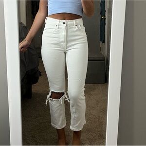 Abercrombie & Fitch Women’s Ankle Straight Leg Ultra High Rise Size 00 Short